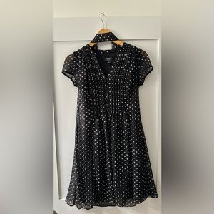 2P MSK Button Front Midi Dress